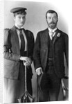 Tsarevich Nicholas Alexandrovich of Russia and Princess Alix of Hesse, London, 1894 by Anonymous