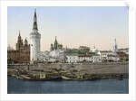 View of the St Basils Slope, seen from the Moskva River, Moscow, Russia, c1890-c1905 by Anonymous