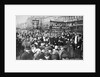 Striking Putilov workers on the first day of the February Revolution, St Petersburg, Russia, 1917 by Anonymous