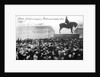 Crowds on Znamenskaya Square, Petrograd, Russia, February Revolution, 1917 by Anonymous
