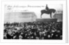 Crowds on Znamenskaya Square, Petrograd, Russia, February Revolution, 1917 by Anonymous