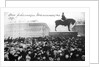 Crowds on Znamenskaya Square, Petrograd, Russia, February Revolution, 1917 by Anonymous