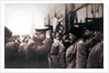 White Russian General Anton Denikin mees British Major-General Frederick Poole, Russia, 1918 by Anonymous