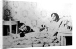 Mathilde Kschessinska, Russian prima ballerina, with her son, Volodya, 1910 by Anonymous
