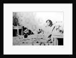 Mathilde Kschessinska, Russian prima ballerina, with her son, Volodya, 1910 by Anonymous