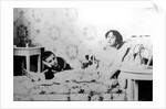 Mathilde Kschessinska, Russian prima ballerina, with her son, Volodya, 1910 by Anonymous