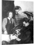 Leon Trotsky and his family, Alma Ata, USSR, 1928 by Anonymous
