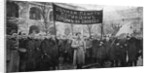 A mourning ceremony for victims of the February Revolution, Russia, 1917. by Anonymous
