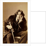 Oscar WiIde, Irish writer, wit and playwright, 1882 by Napoleon Sarony