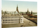 Tsar Square in the Moscow Kremlin, Russia, 1890s by Unknown