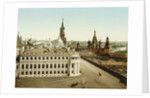 Tsar Square in the Moscow Kremlin, Russia, 1890s by Unknown