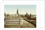 Tsar Square in the Moscow Kremlin, Russia, 1890s by Unknown