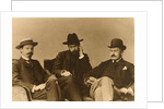 Konstantin Balmont, Sergei Poliakov and Modest Durnov, Russian poets, 1904 by Unknown