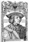 Portrait of Emperor Maximilian I by Albrecht DÃ¼rer