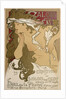 Poster for the XXth Exposition in the Salon des Cent, Paris, France by Alphonse Mucha