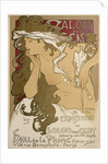 Poster for the XXth Exposition in the Salon des Cent, Paris, France by Alphonse Mucha