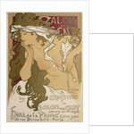 Poster for the XXth Exposition in the Salon des Cent, Paris, France by Alphonse Mucha