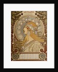 Zodiacal calendar by Alphonse Mucha