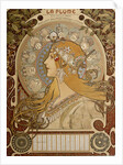 Zodiacal calendar by Alphonse Mucha