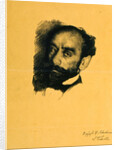 Portrait of the artist Isaak Levitan, 1899. by Leon Bakst