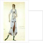 Costume design for Ida Rubinstein as Ishtar, 1924. by Leon Bakst