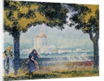 The Church of Santa Maria degli Angeli near Assisi by Henri Edmond Cross