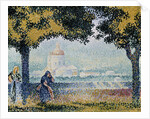 The Church of Santa Maria degli Angeli near Assisi by Henri Edmond Cross