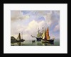 A Sea Landscape, mid 19th century. by Marinus Adrianus Koekkoek