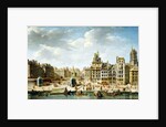 The Place de Grève in Paris, 1746. by Nicolas Raguenet