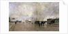 Smoke on the Paris Circuit Line, 1885. by Luigi Loir