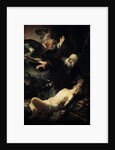 Abraham Sacrificing Isaac, 1635. by Rembrandt Harmensz van Rijn