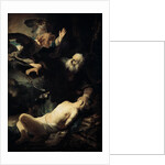 Abraham Sacrificing Isaac, 1635. by Rembrandt Harmensz van Rijn
