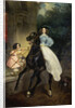 Horsewoman, Portrait of Giovanina and Amazillia Pacini, 1832. by Karl Briullov