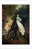 Horsewoman, Portrait of Giovanina and Amazillia Pacini, 1832. by Karl Briullov