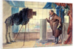 Merchant at the Photographer, 1860s. by Petr Mikhailovich Shmel'kov