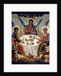 The Hospitality of Abraham, (The Old Testament Trinity), 1700. by Tichon Filatyev