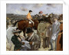 Horseracing by Jean Louis Forain