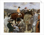 Horseracing by Jean Louis Forain