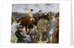 Horseracing by Jean Louis Forain