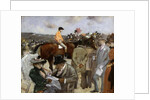 Horseracing by Jean Louis Forain