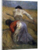 The Harvest, 19th century. by Adolphe Monticelli