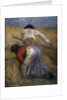The Harvest, 19th century. by Adolphe Monticelli