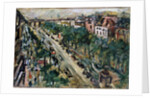 Berlin. Unter den Linden, 1922. by Lovis Corinth