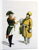 Sbiten vendor, 1799. by Christian Gottfried Heinrich Geissler