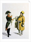 Sbiten vendor, 1799. by Christian Gottfried Heinrich Geissler