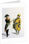 Sbiten vendor, 1799. by Christian Gottfried Heinrich Geissler