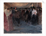 Music Hall, 1890s. by Jean Louis Forain