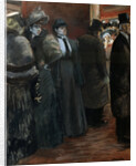 A Theatre Foyer, late 19th or early 20th century. by Jean Louis Forain