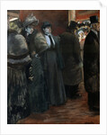 A Theatre Foyer, late 19th or early 20th century. by Jean Louis Forain
