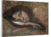 Head of a Sleeping Woman, 19th or early 20th century by Eugene Carriere